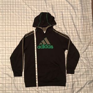 Adidas climawarm hoodie sweatshirt boys size LG